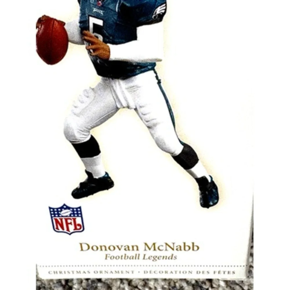 Donovan McNabb Philadelphia Eagles Christmas Ornament 2006 Hallmark Keepsake #12